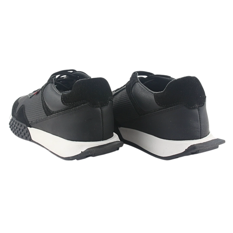 ZAPATILLAS HOMBRE FERRACINI URBANAS NEGRO 8526 CUERO - 6
