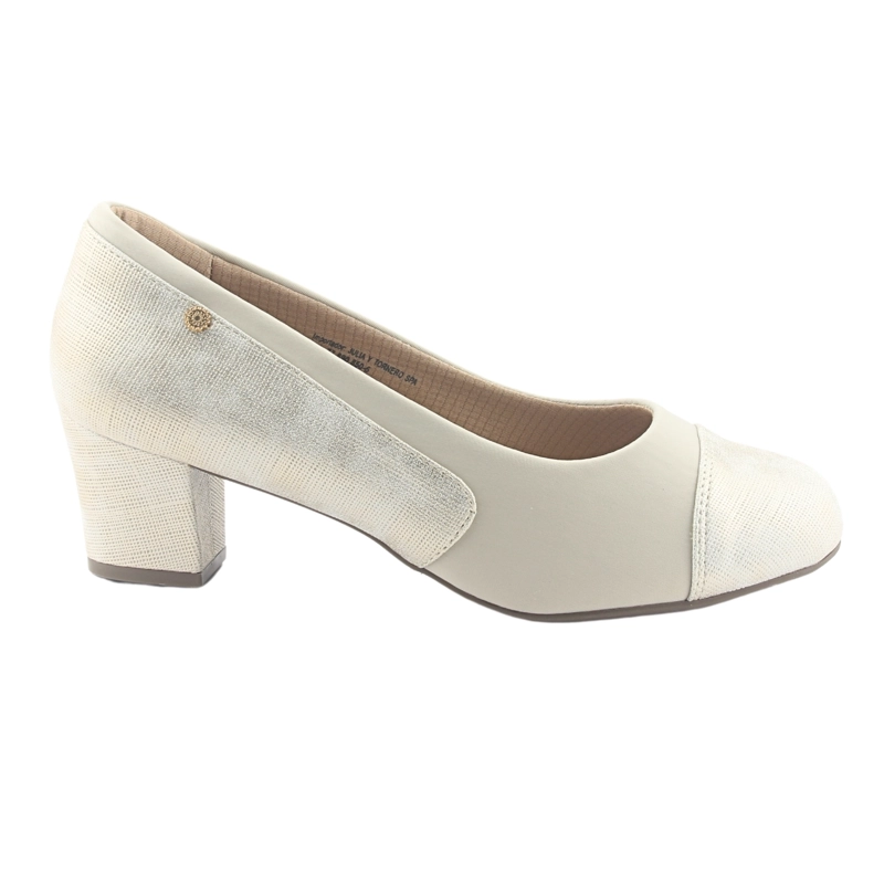 ZAPATO CHALADA MUJER FLEXI-52 BEIGE CASUAL - 1