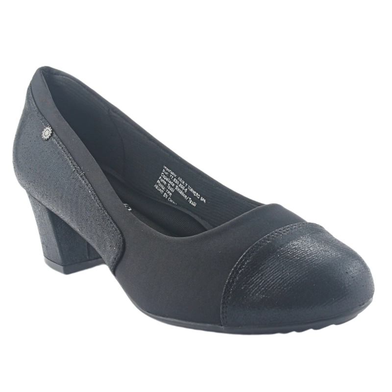 ZAPATO CHALADA MUJER FLEXI-52 NEGRO CASUAL - 3