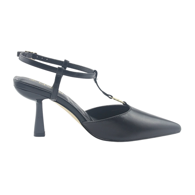 ZAPATO CHALADA MUJER REBI-2 NEGRO MODA - 1