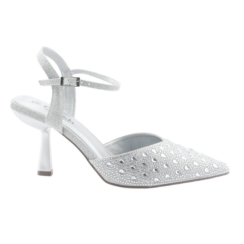 ZAPATO PLATEADO MUJER CASUAL CHALADA REBI - 1