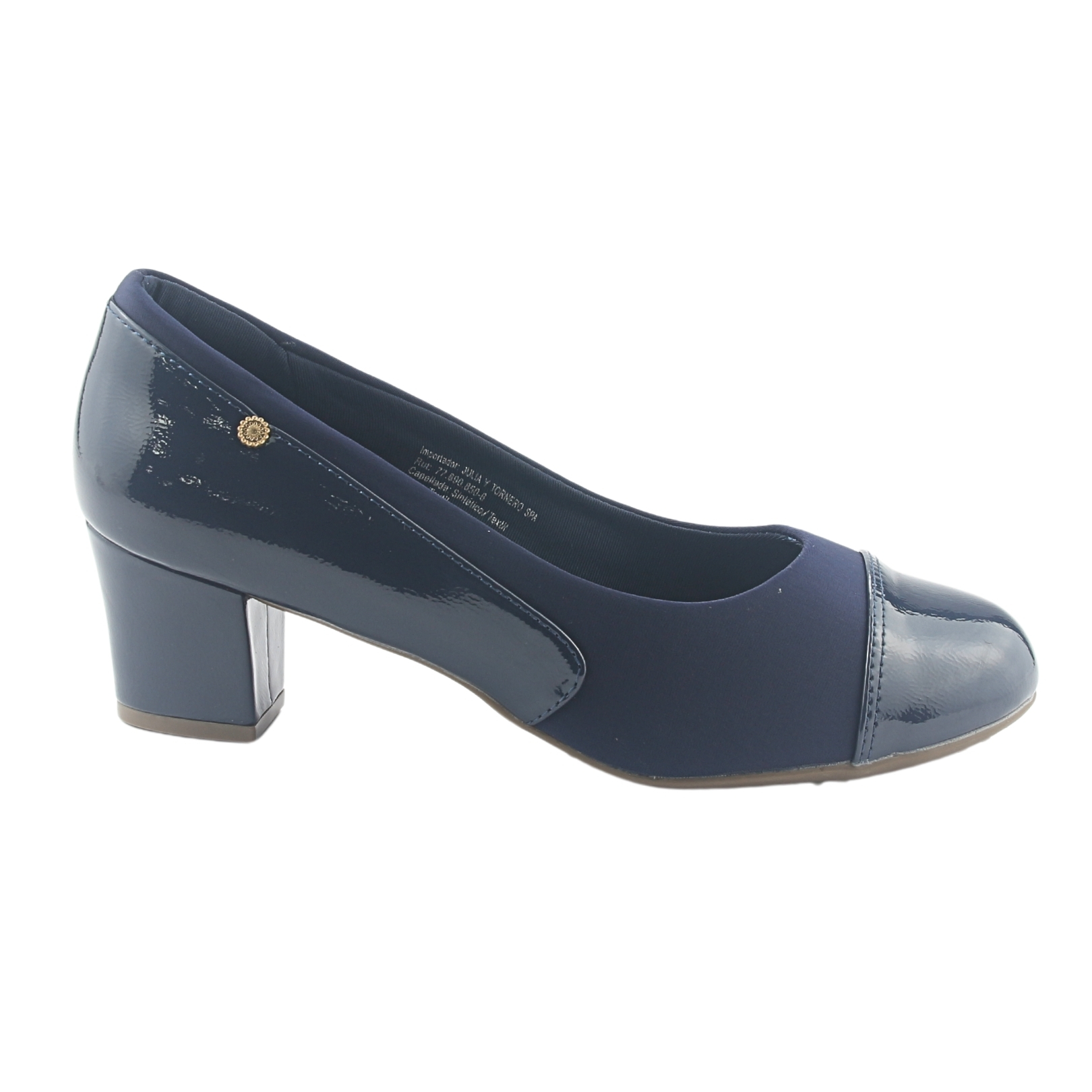 ZAPATO CHALADA MUJER FLEXI-52 AZUL CASUAL - 1