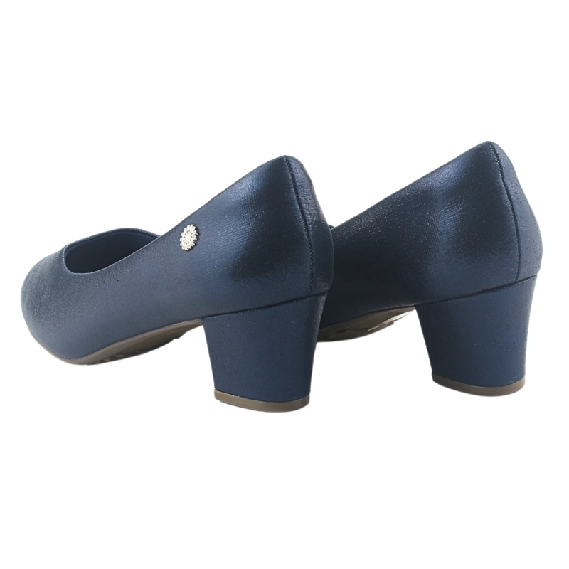 ZAPATO CHALADA MUJER FLEXI-49 AZUL CASUAL - 5