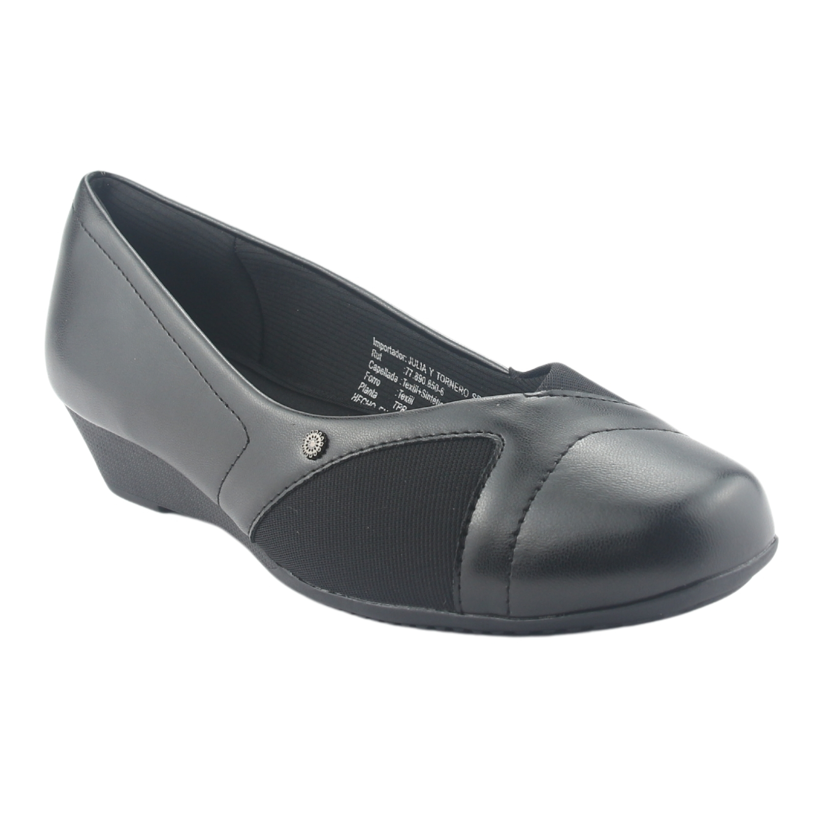 ZAPATO CHALADA MUJER COLES-1 N NEGRO CASUAL - 3