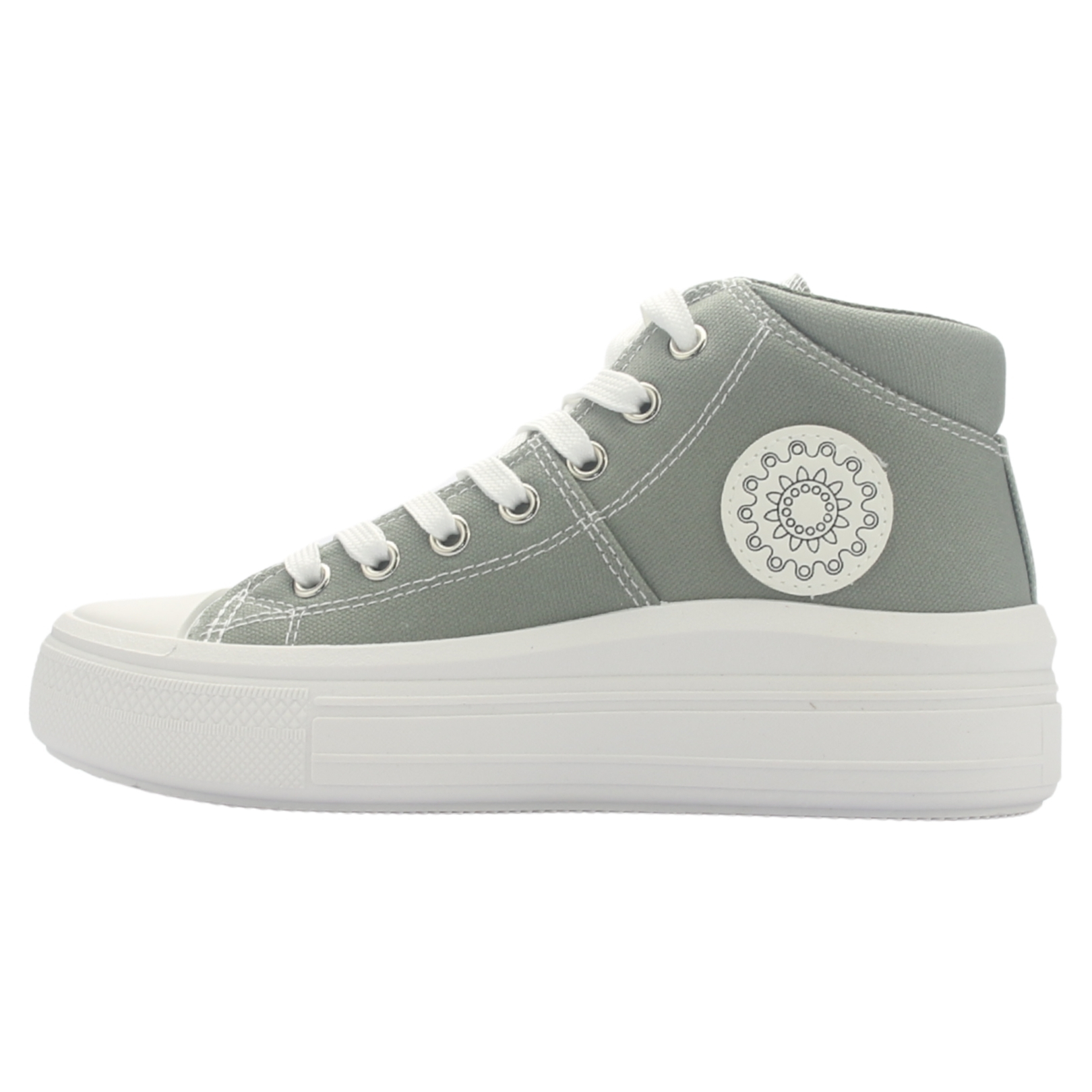 ZAPATILLAS MUJER CHALADA URBANAS OLIVA CLU-15 - 2