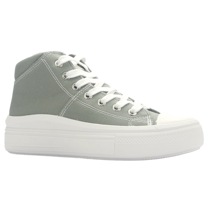 ZAPATILLAS MUJER CHALADA URBANAS OLIVA CLU-15 - 3