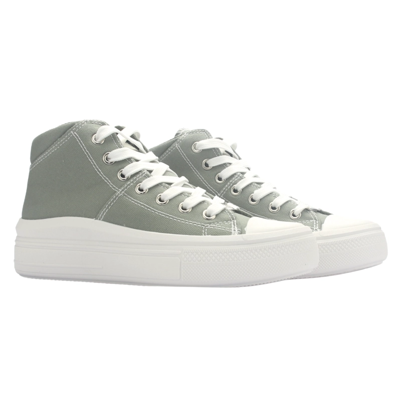 ZAPATILLAS MUJER CHALADA URBANAS OLIVA CLU-15 - 5