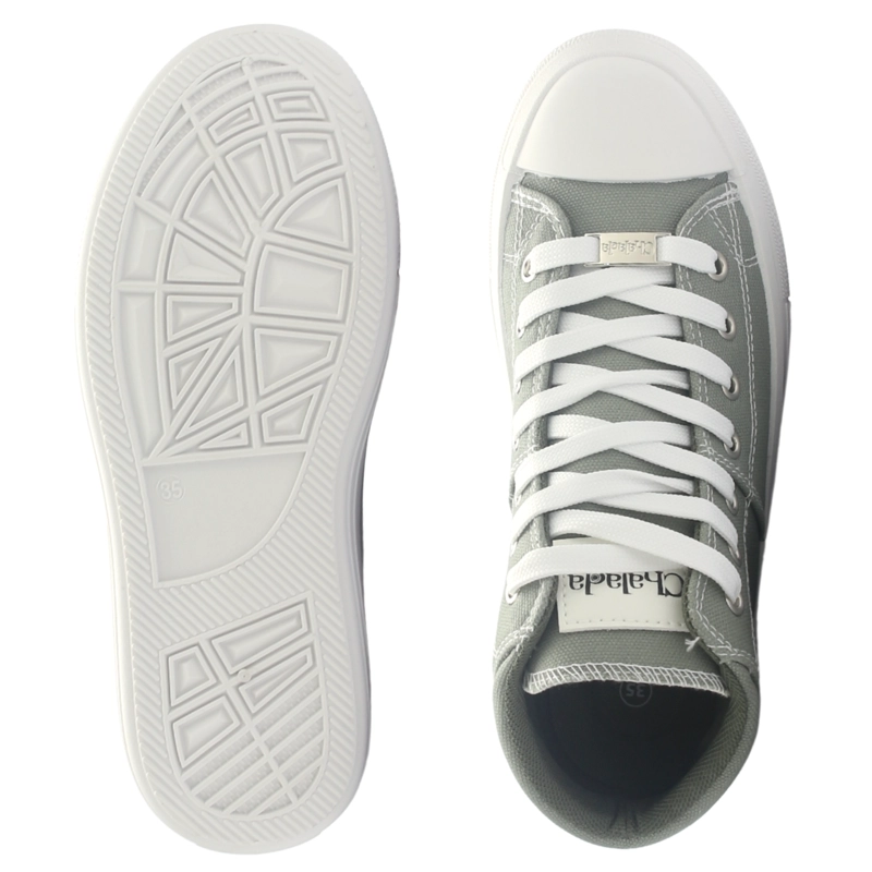 ZAPATILLAS MUJER CHALADA URBANAS OLIVA CLU-15 - 7