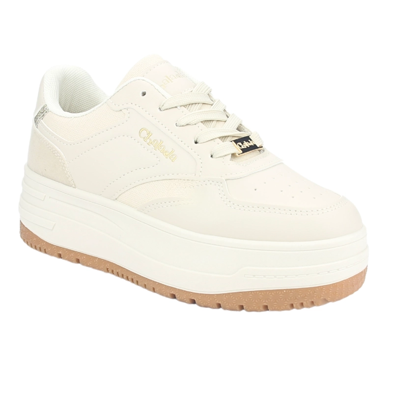 ZAPATILLA CHALADA MUJER MITSU-2 BEIGE URBANO - 2