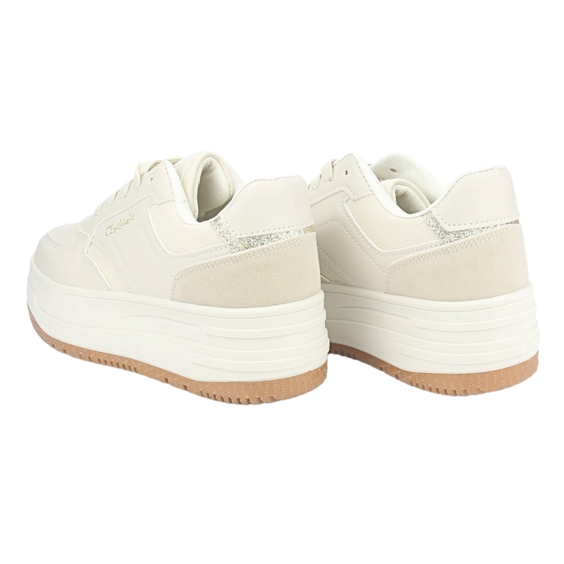 ZAPATILLA CHALADA MUJER MITSU-2 BEIGE URBANO - 4