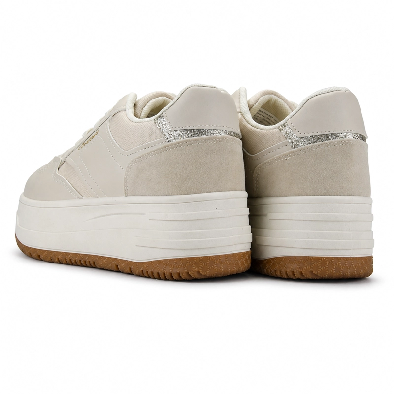 ZAPATILLA BEIGE MUJER URBANO CHALADA MITSU - 8