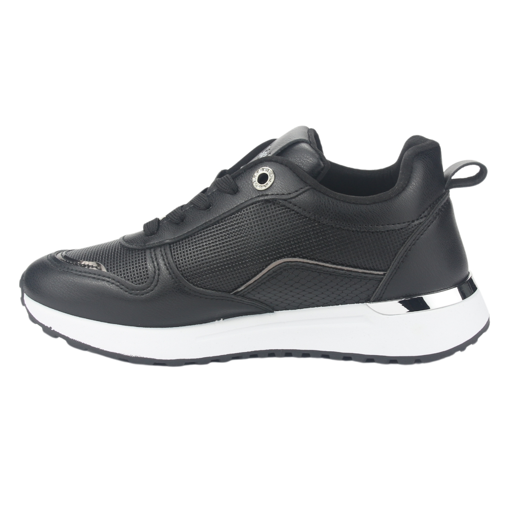 ZAPATILLAS MUJER CHALADA URBANAS NEGRO FLY-1 - 2