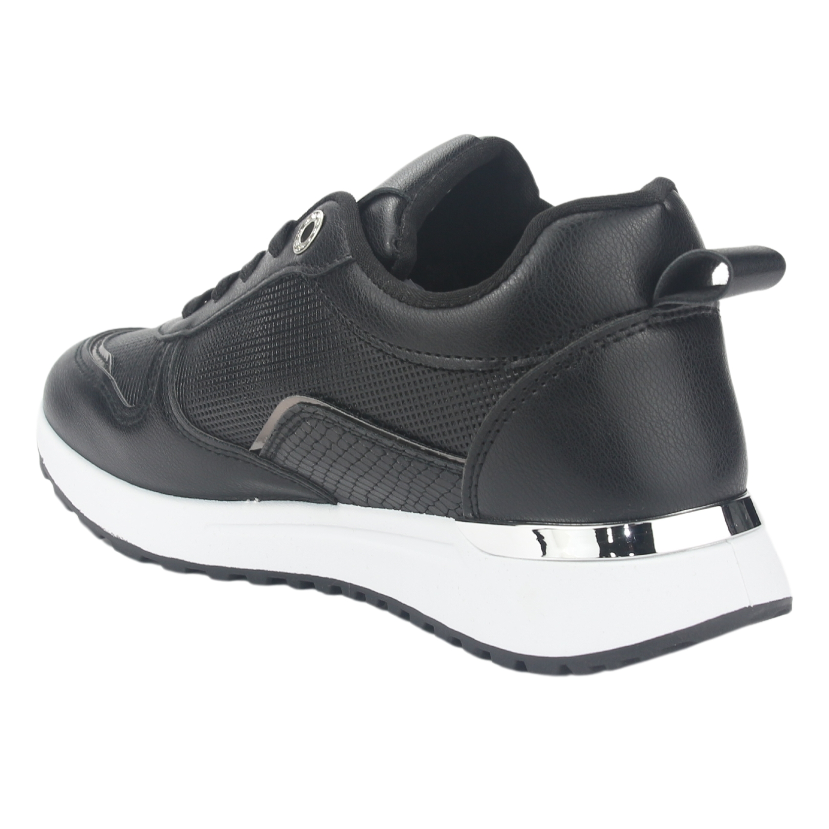 ZAPATILLAS MUJER CHALADA URBANAS NEGRO FLY-1 - 4