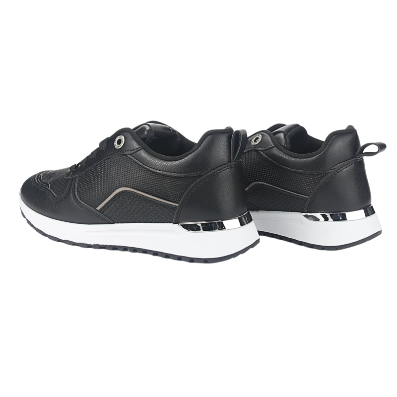 ZAPATILLAS MUJER CHALADA URBANAS NEGRO FLY-1 - 6