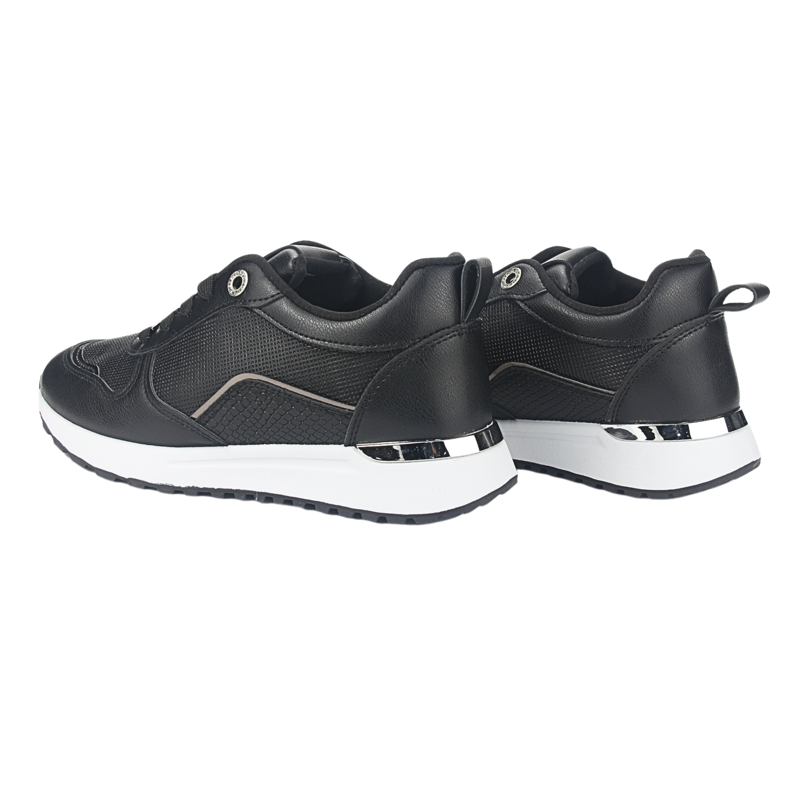 ZAPATILLAS MUJER CHALADA URBANAS NEGRO FLY-1 - 6