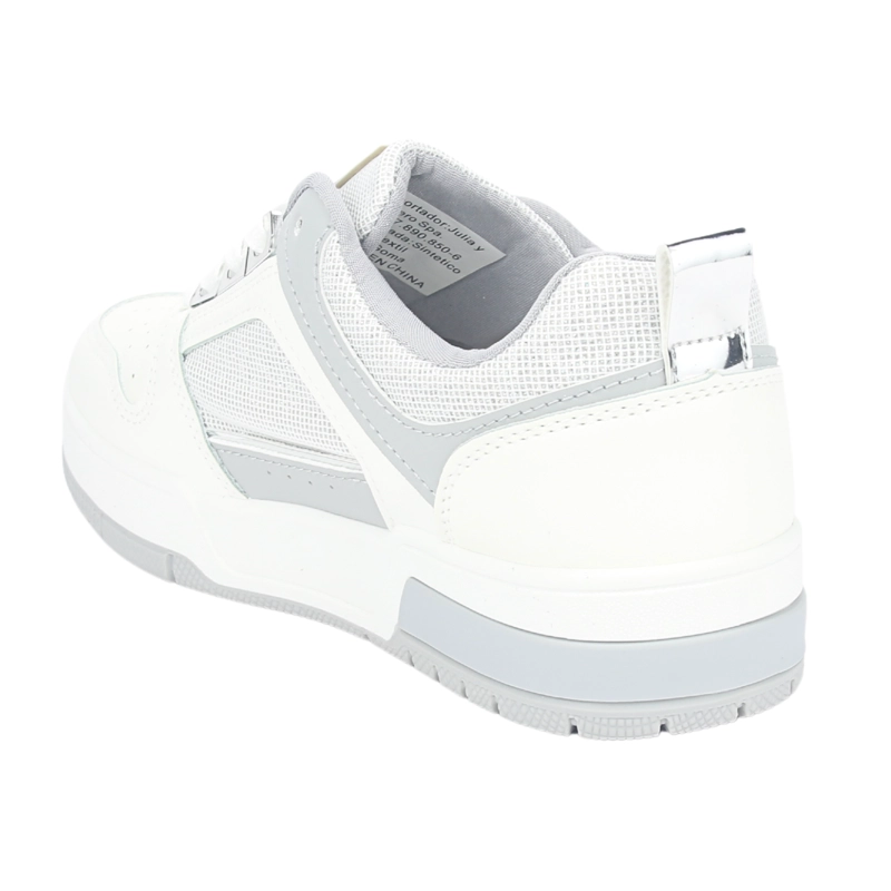 ZAPATILLAS MUJER CHALADA URBANAS PLATA JOKER-2 - 4