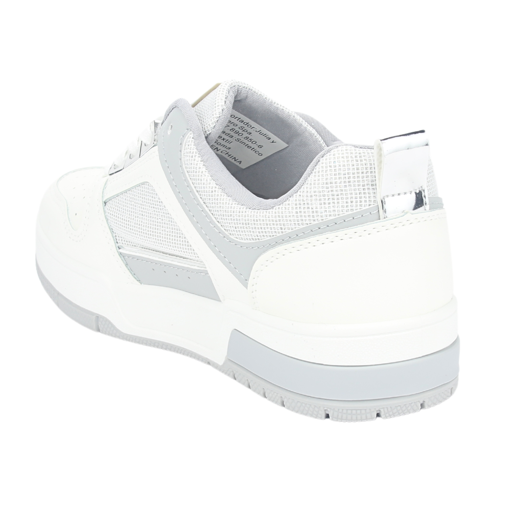 ZAPATILLAS MUJER CHALADA URBANAS PLATA JOKER-2 - 4