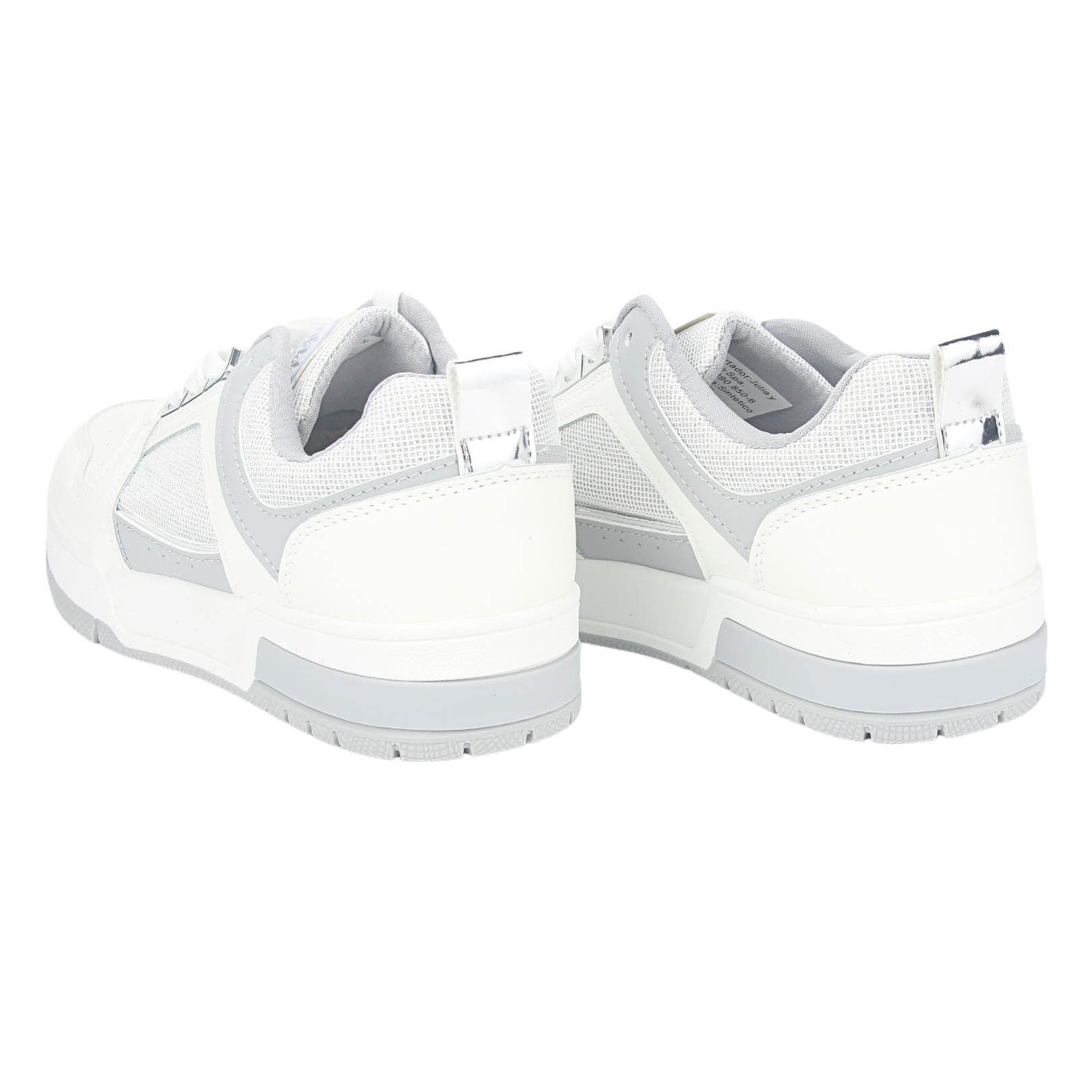 ZAPATILLAS MUJER CHALADA URBANAS PLATA JOKER-2 - 6