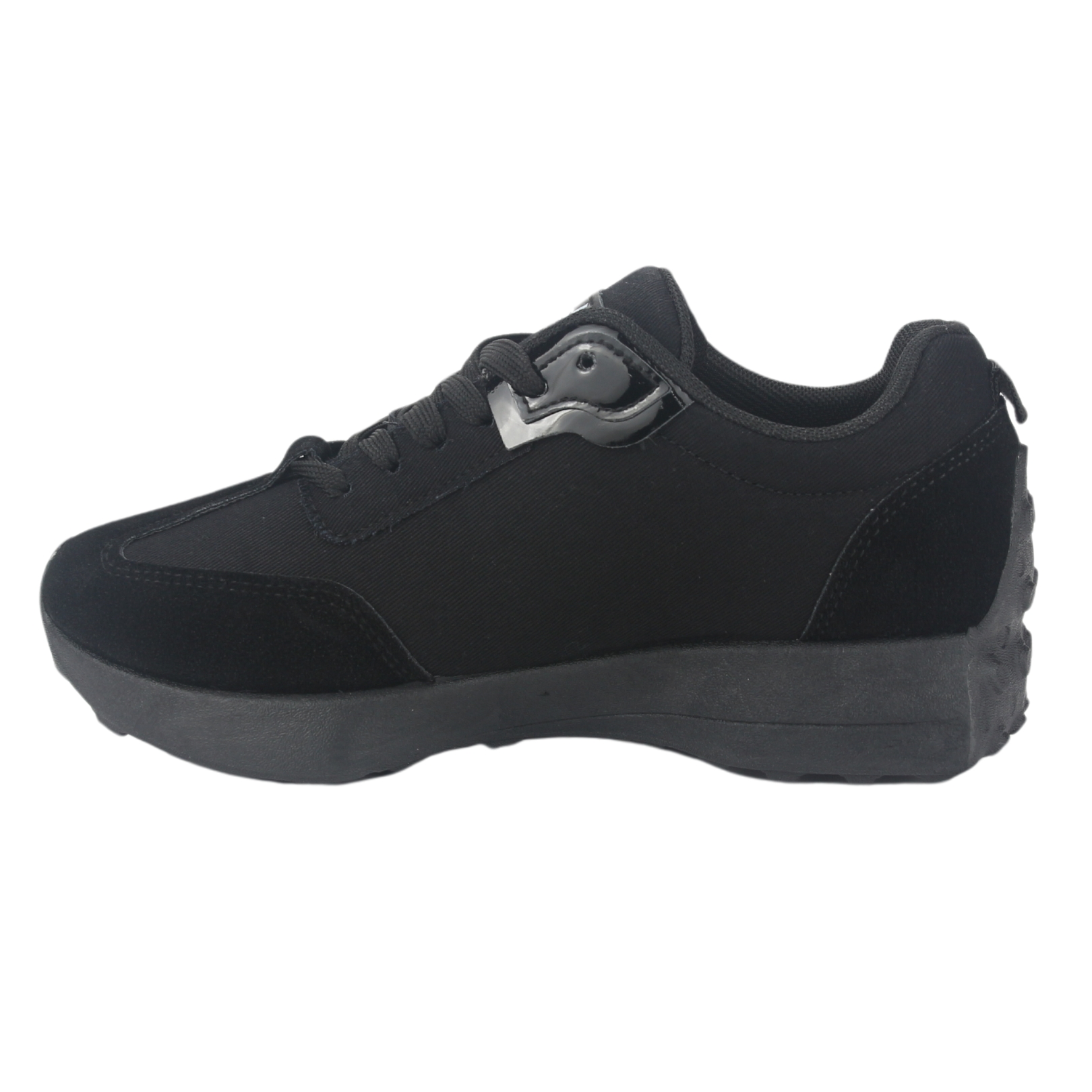 ZAPATILLAS MUJER CHALADA URBANAS NEGRO FLASH-1 - 2