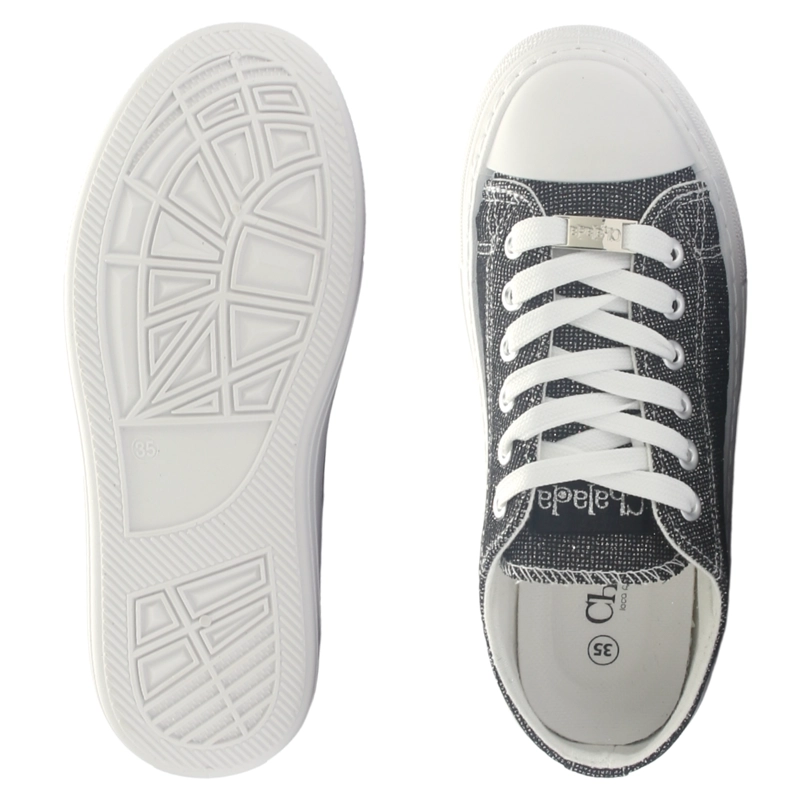 ZAPATILLAS MUJER CHALADA URBANAS NEGRO CLU-11 - 8