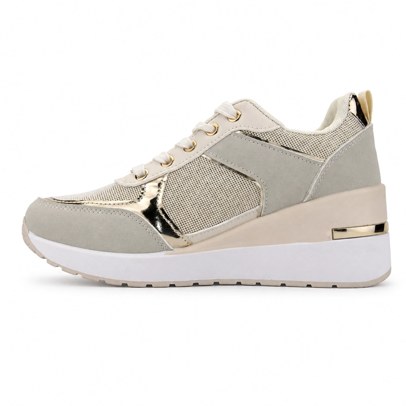 ZAPATILLA DORADO MUJER URBANO CHALADA BOLKI - 2
