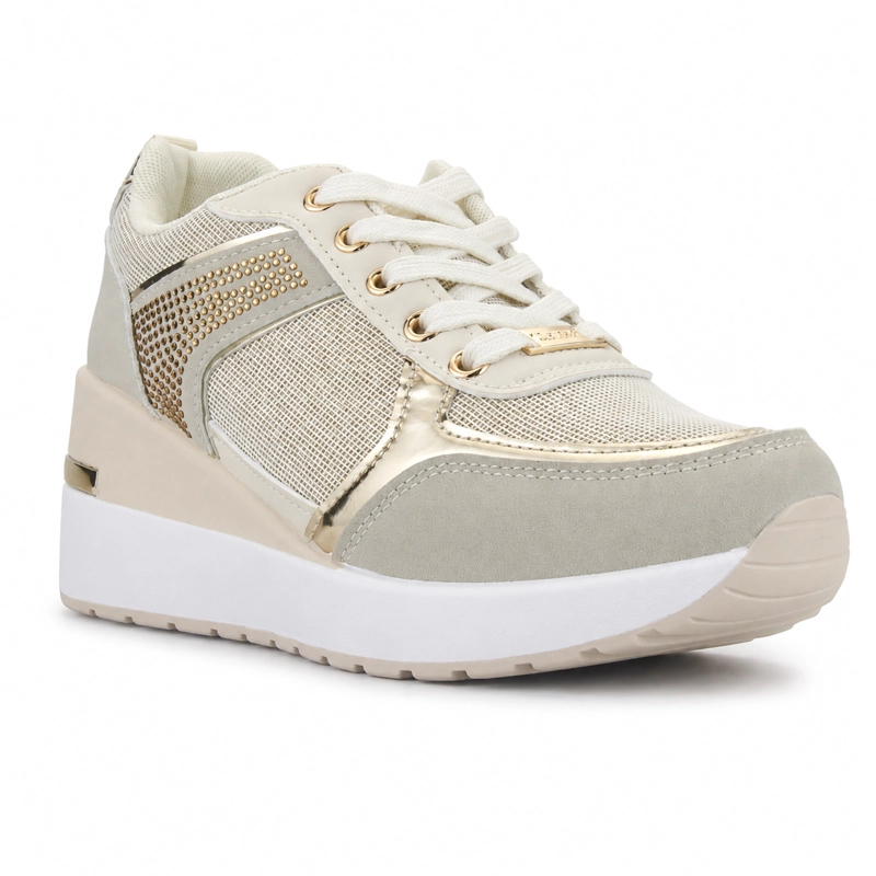 ZAPATILLA DORADO MUJER URBANO CHALADA BOLKI - 3