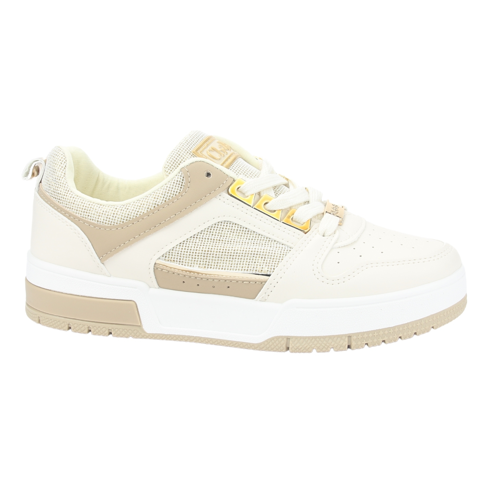 ZAPATILLAS MUJER CHALADA URBANAS BEIGE JOKER-2 - 1