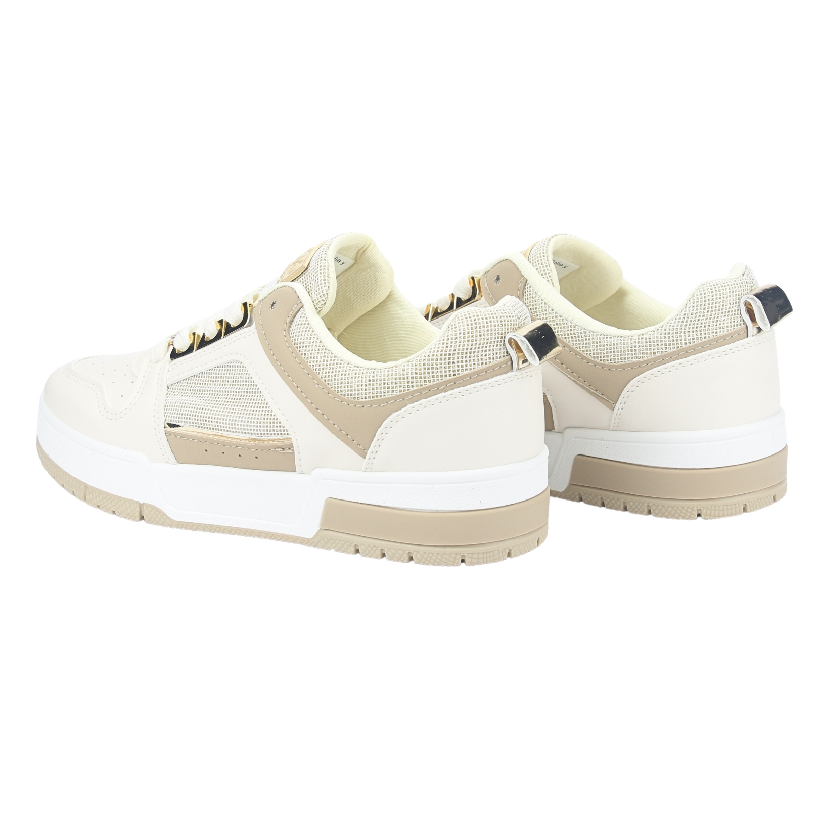 ZAPATILLAS MUJER CHALADA URBANAS BEIGE JOKER-2 - 6