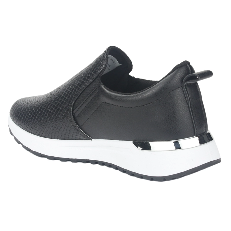ZAPATILLAS MUJER CHALADA URBANAS NEGRO FLY-2 - 4
