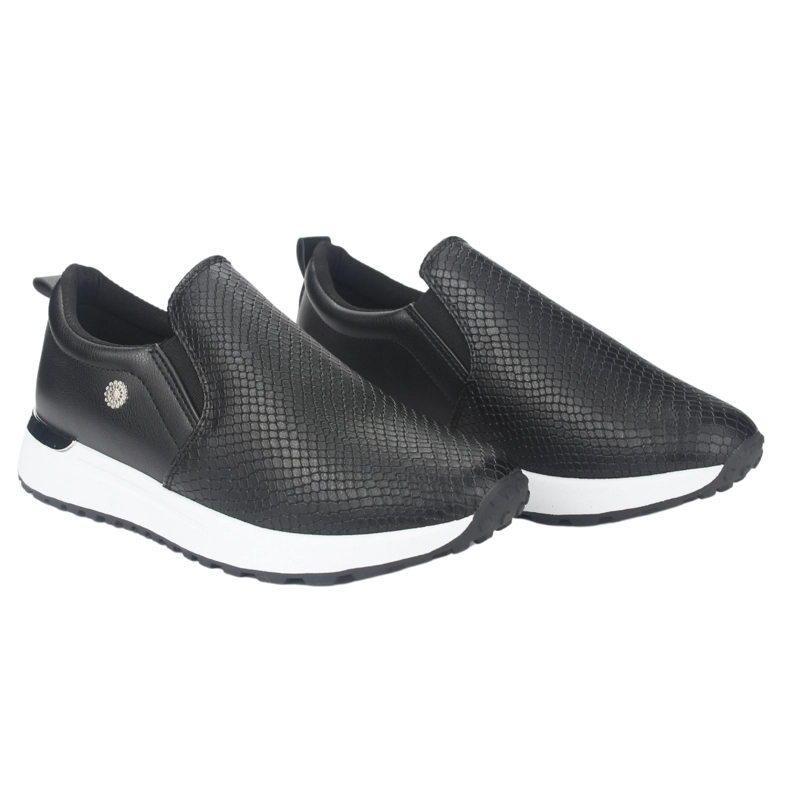 ZAPATILLAS MUJER CHALADA URBANAS NEGRO FLY-2 - 5