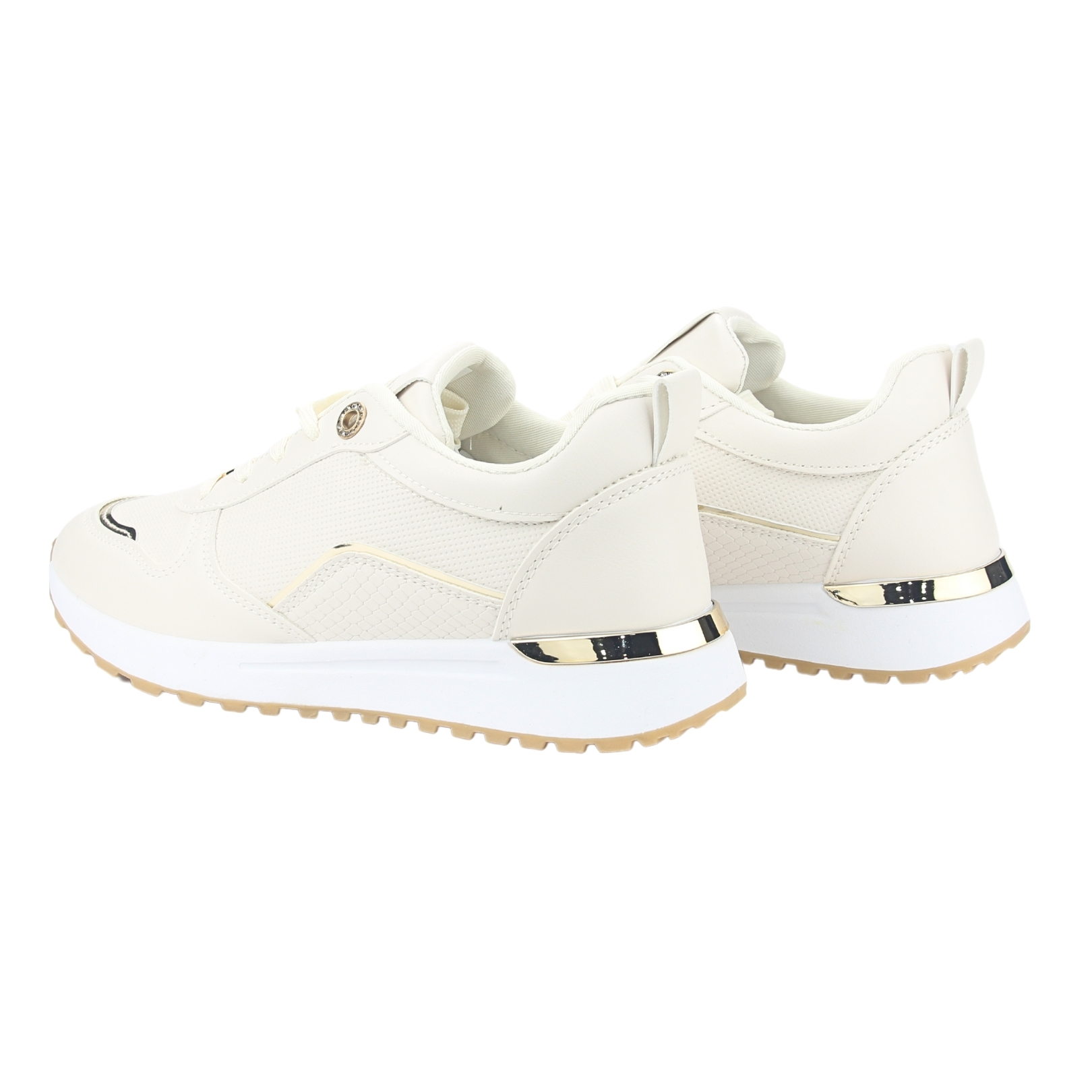 ZAPATILLAS MUJER CHALADA URBANAS BEIGE FLY-1 - 6