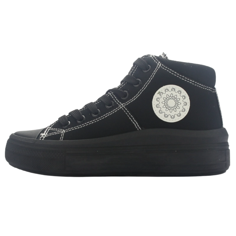 ZAPATILLAS MUJER CHALADA URBANAS NEGRO CLU-15 - 2