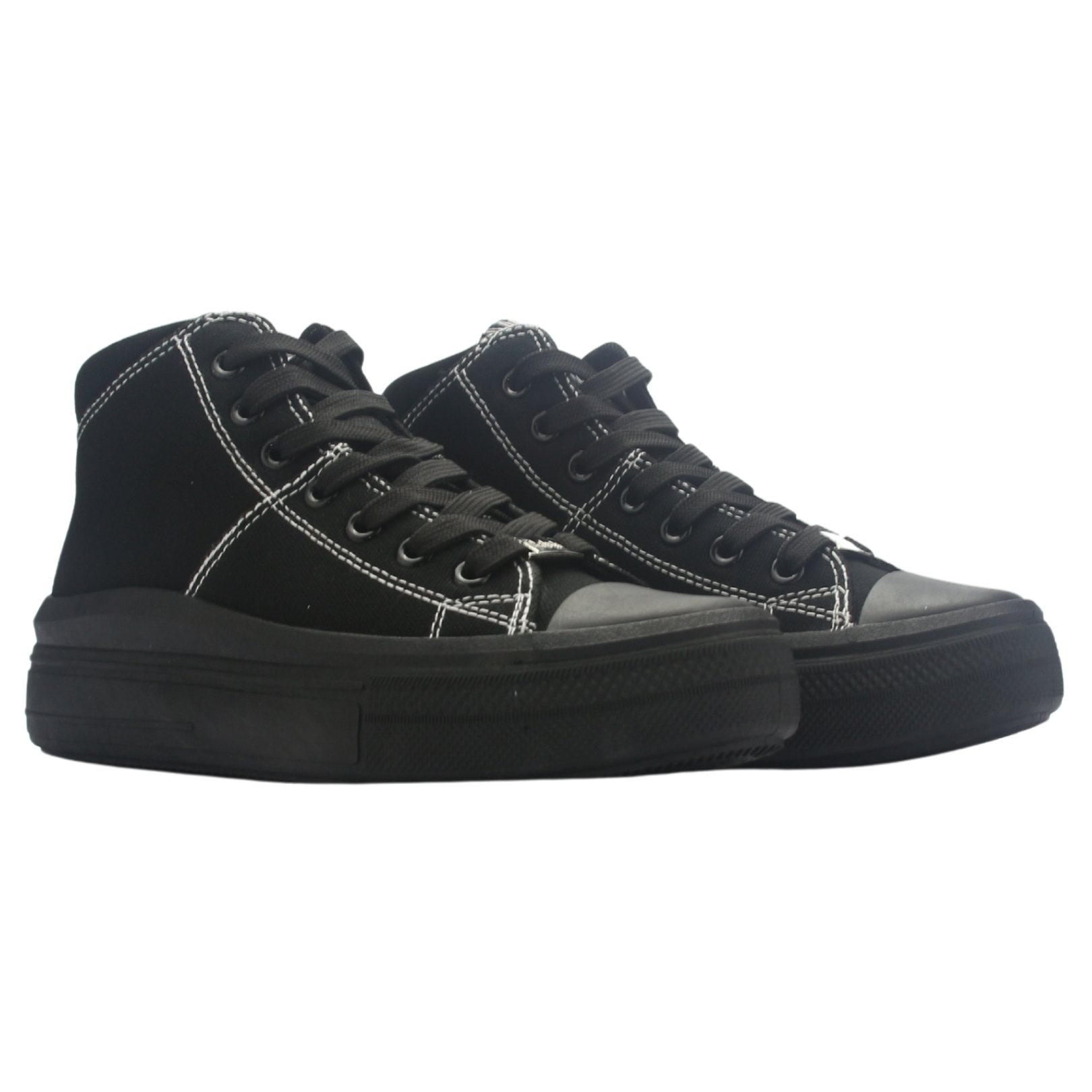ZAPATILLAS MUJER CHALADA URBANAS NEGRO CLU-15 - 5