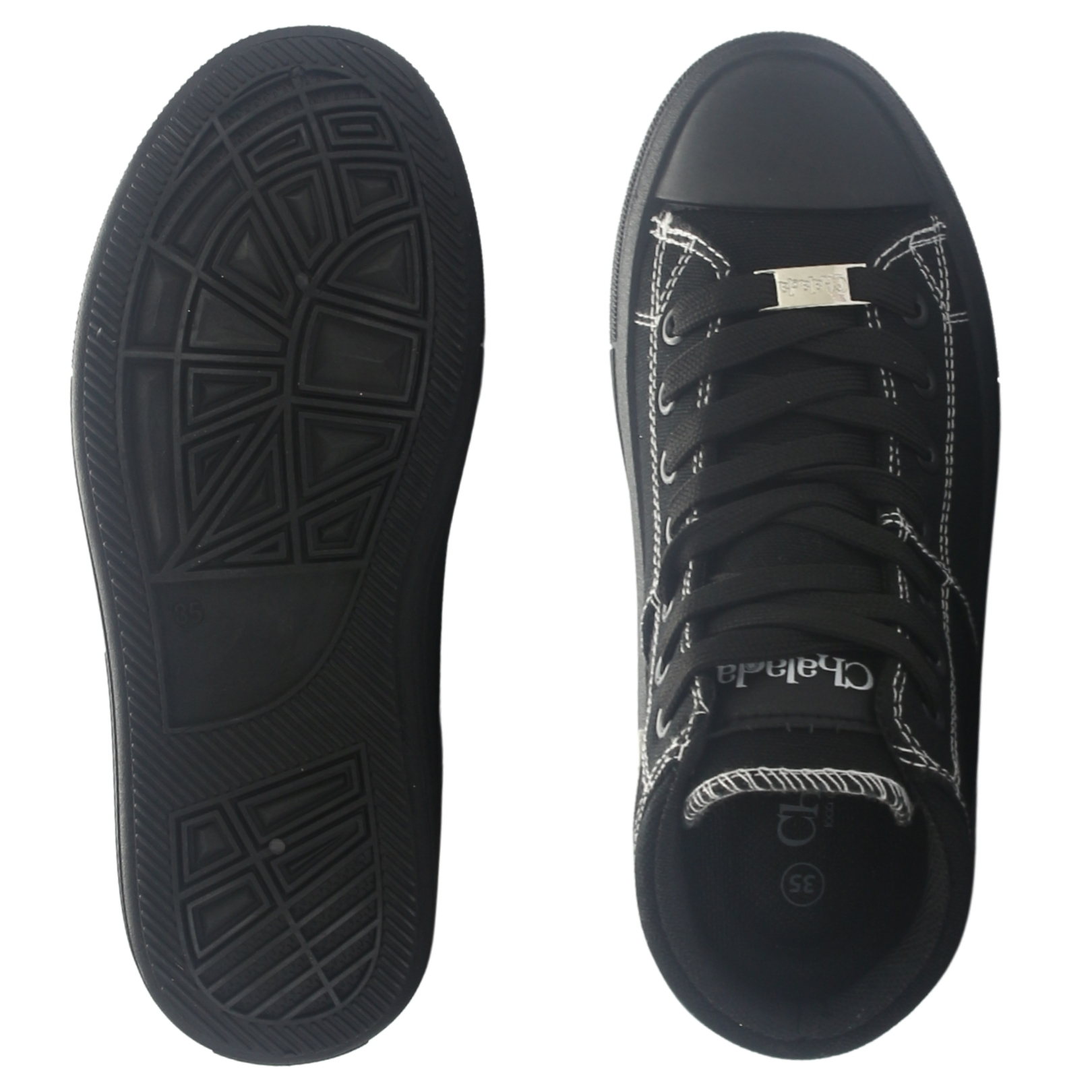 ZAPATILLAS MUJER CHALADA URBANAS NEGRO CLU-15 - 7