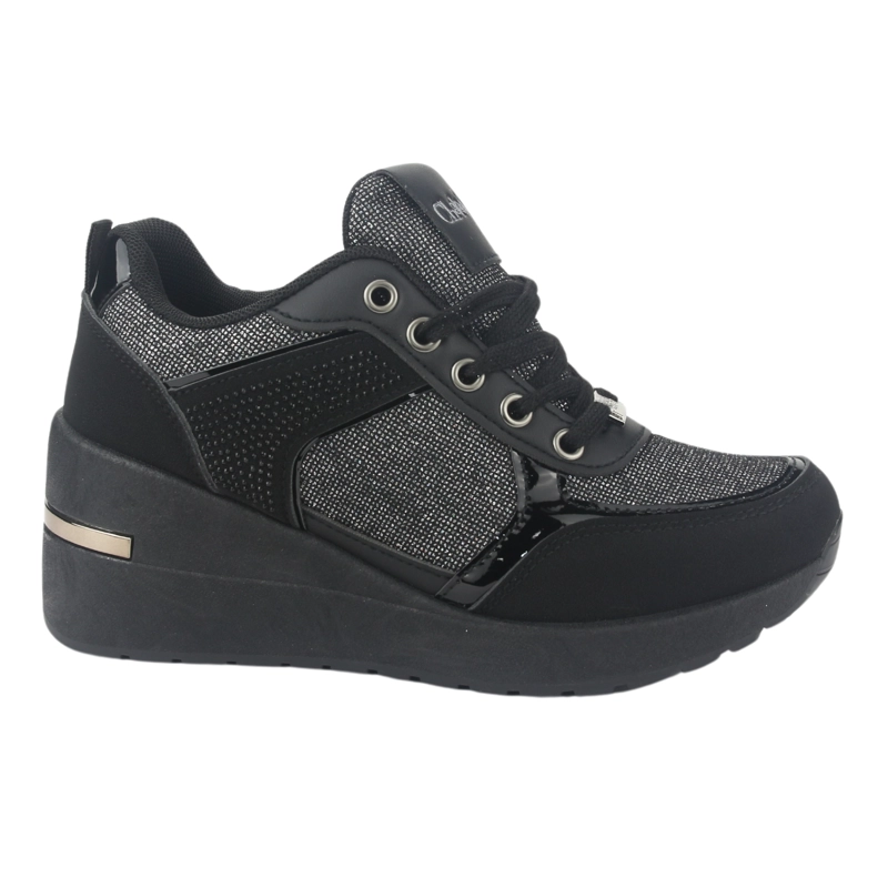 ZAPATILLAS MUJER CHALADA URBANAS NEGRO BOLKI-1 - 1