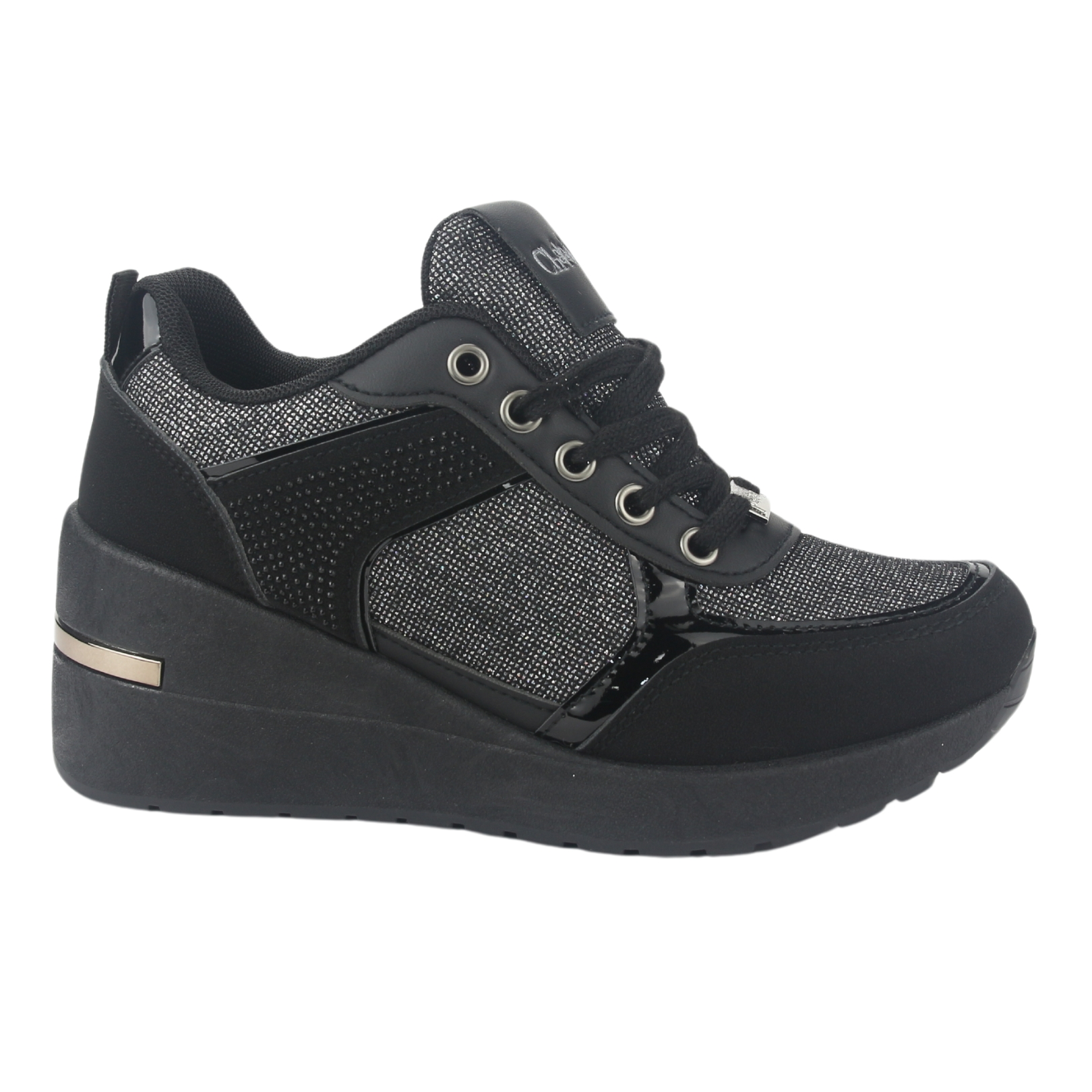 ZAPATILLAS MUJER CHALADA URBANAS NEGRO BOLKI-1 - 1