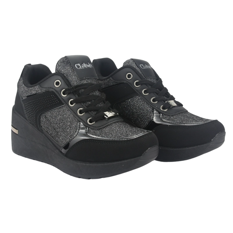 ZAPATILLAS MUJER CHALADA URBANAS NEGRO BOLKI-1 - 5