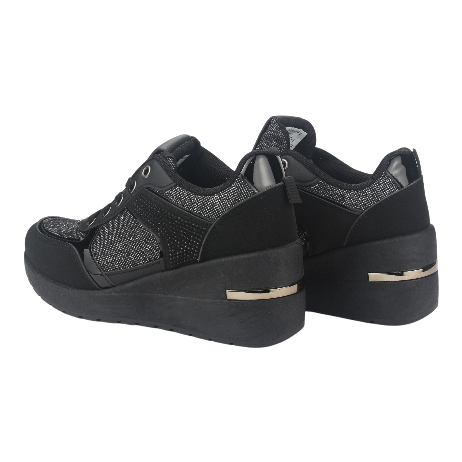 ZAPATILLAS MUJER CHALADA URBANAS NEGRO BOLKI-1 - 6