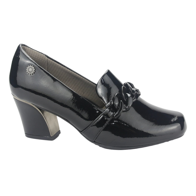 ZAPATO CHALADA MUJER CAROL-1 NEGRO CASUAL - 1