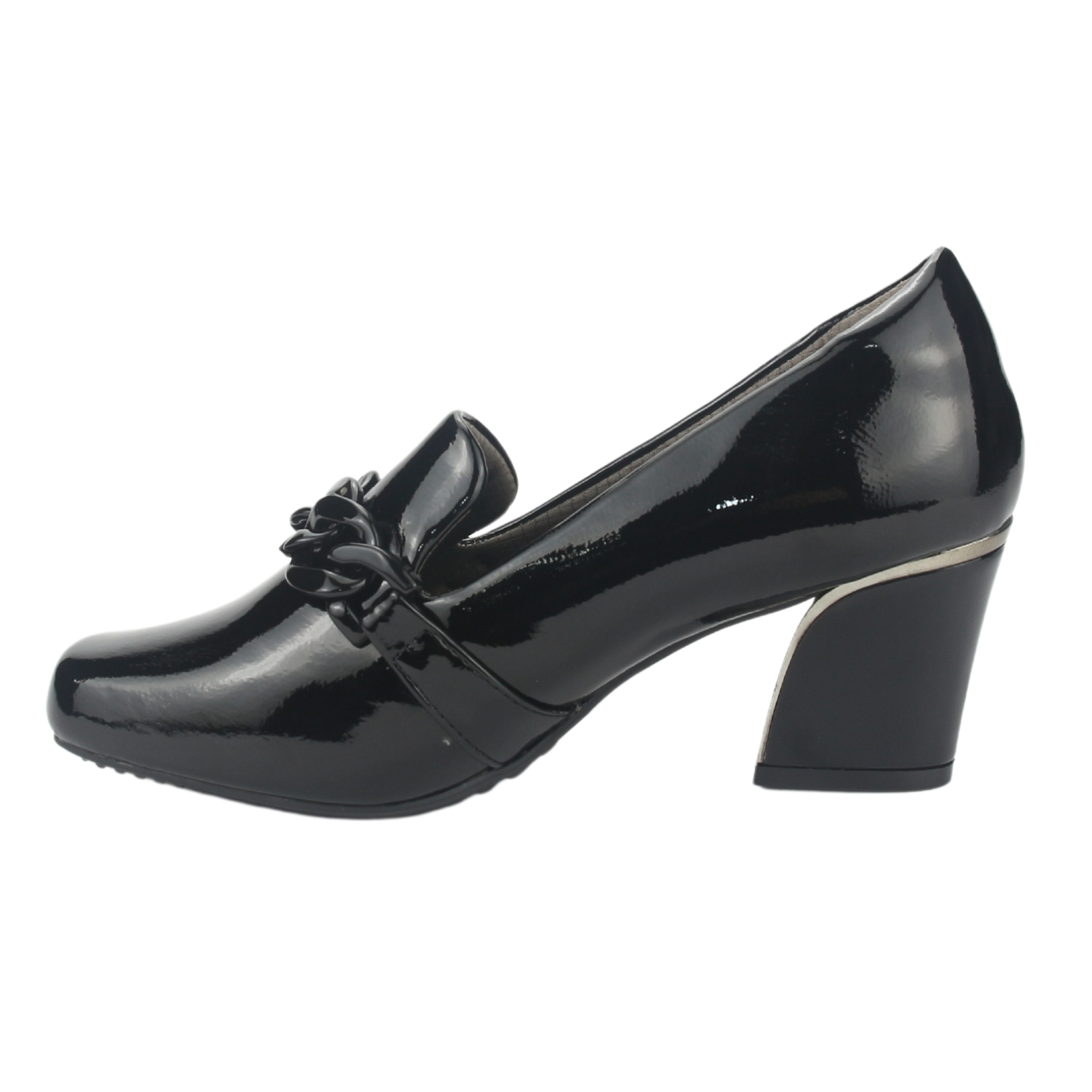 ZAPATO CHALADA MUJER CAROL-1 NEGRO CASUAL - 2