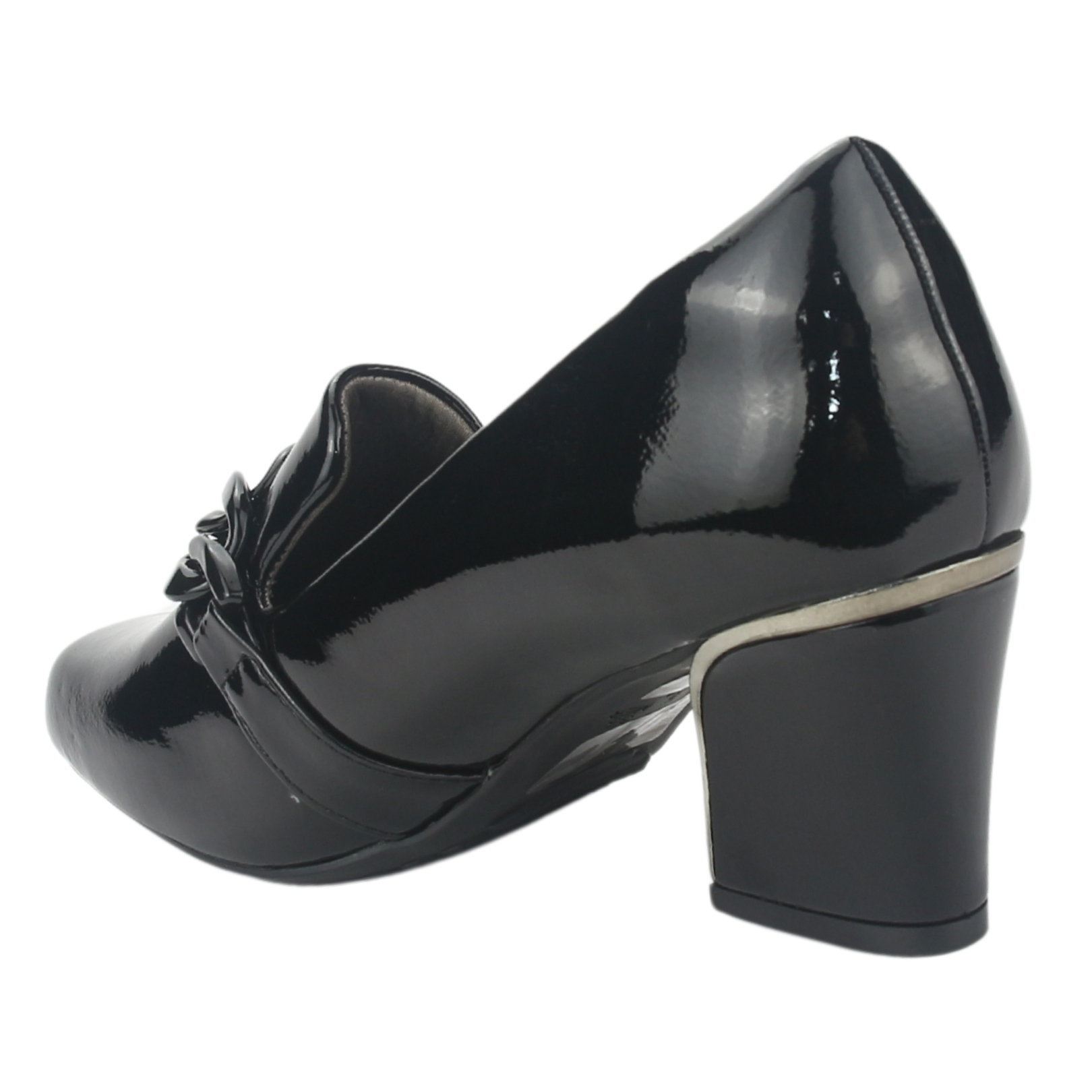 ZAPATO CHALADA MUJER CAROL-1 NEGRO CASUAL - 4