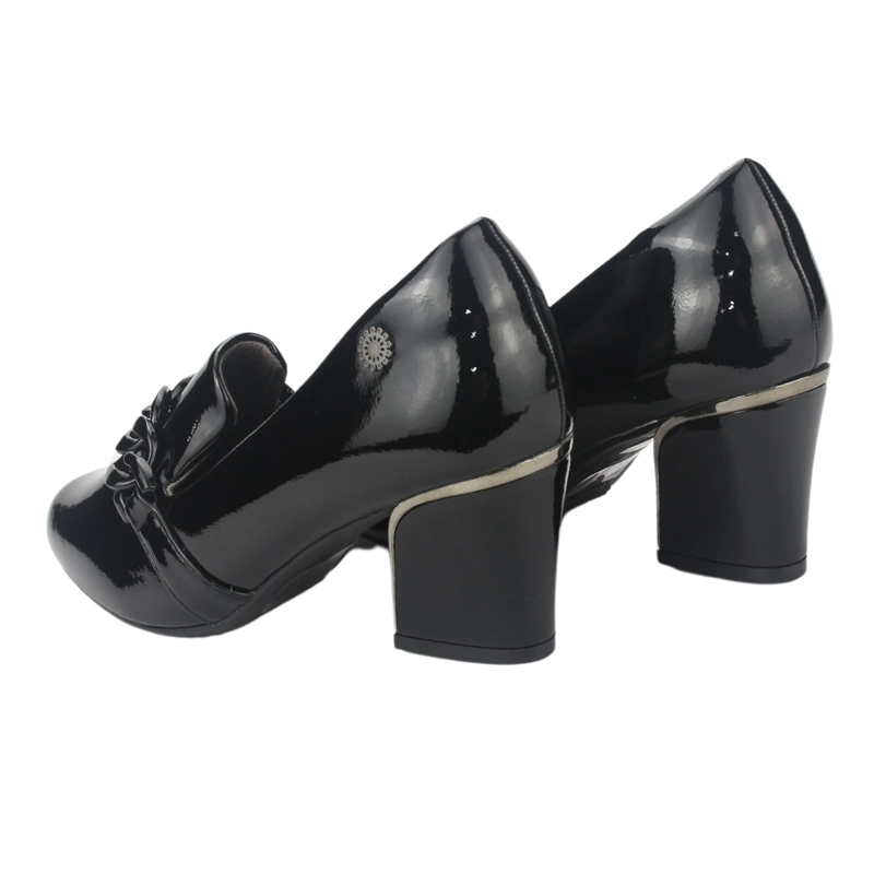 ZAPATO CHALADA MUJER CAROL-1 NEGRO CASUAL - 6