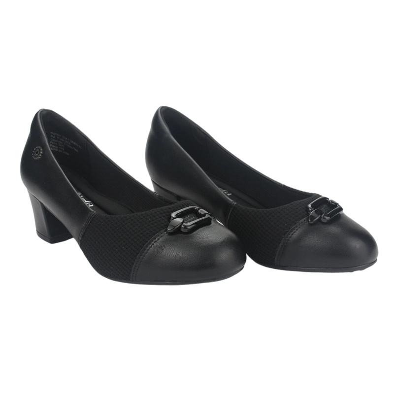 ZAPATO CHALADA MUJER FLEXI-57 NEGRO CASUAL - 5
