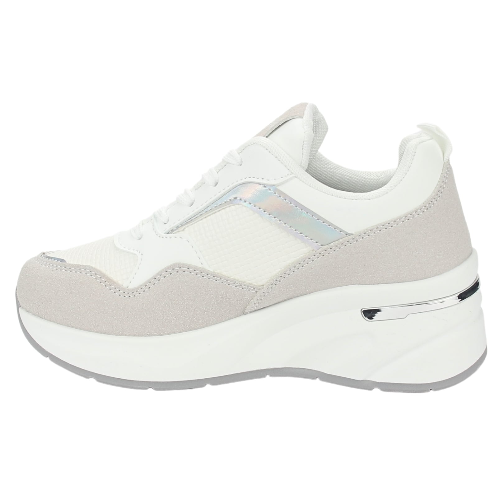 ZAPATILLA CHALADA MUJER JUNA-1 BLANCO CASUAL - 2
