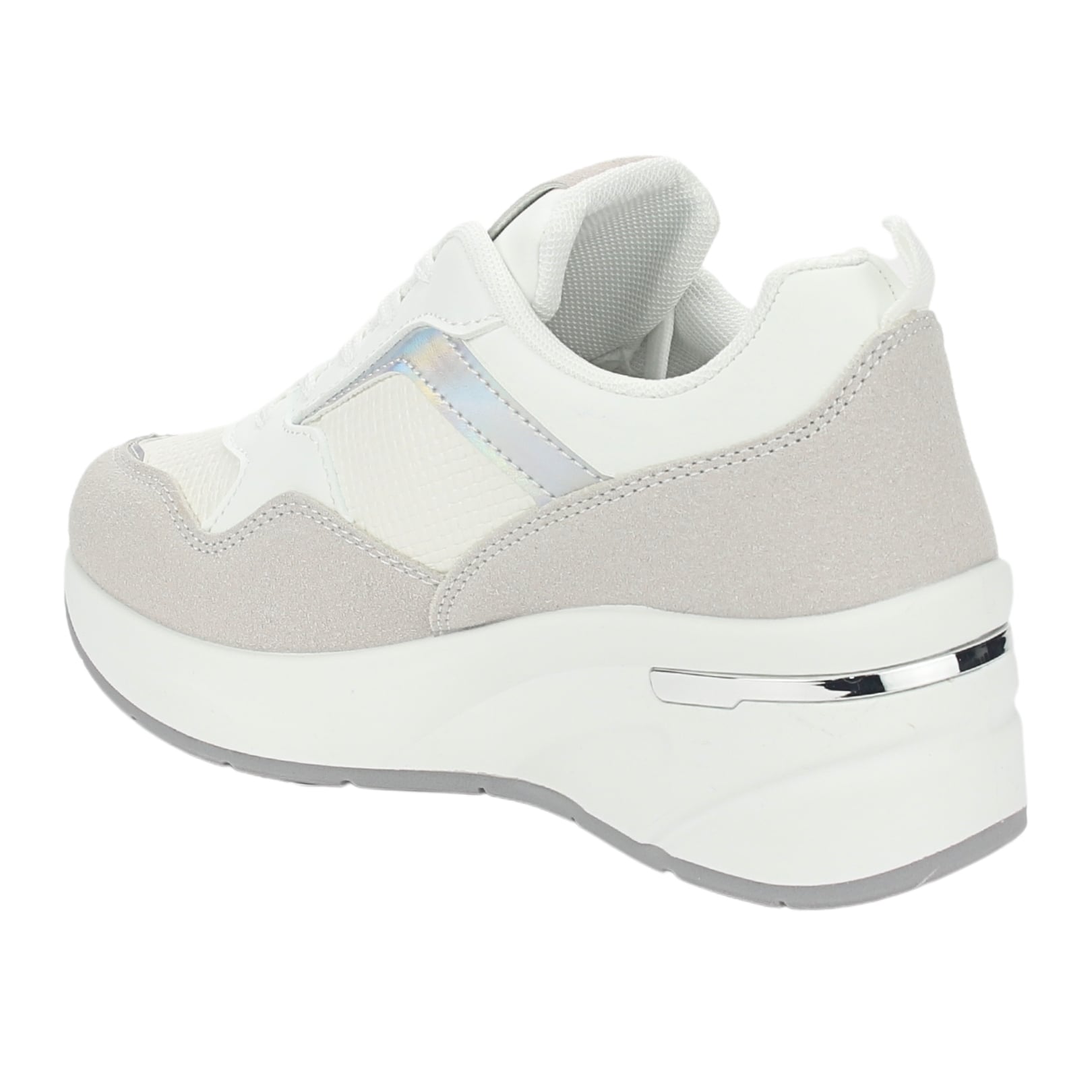 ZAPATILLA CHALADA MUJER JUNA-1 BLANCO CASUAL - 4