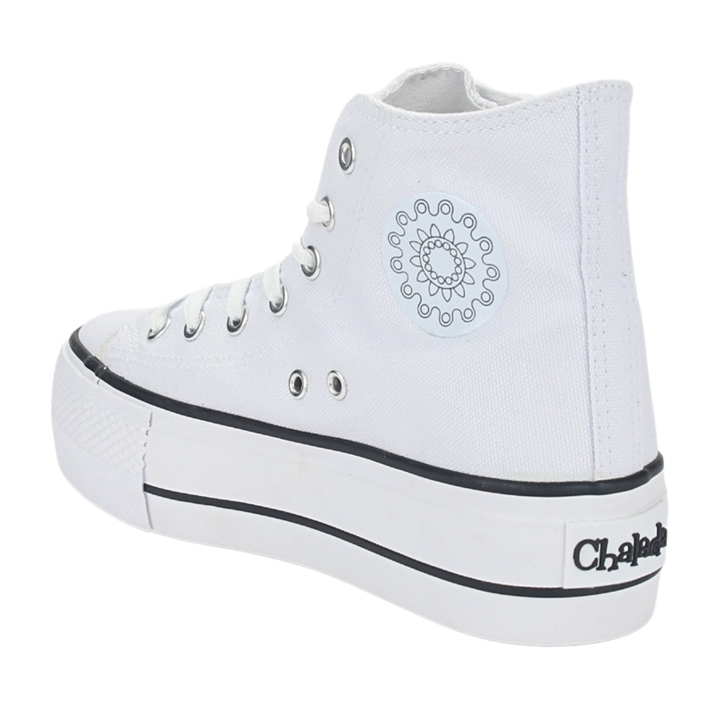 ZAPATILLAS MUJER CHALADA URBANAS BLANCO CRUNI-2 - 4