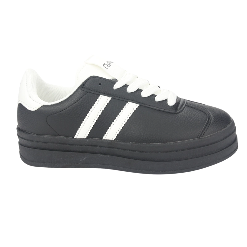 ZAPATILLAS MUJER CHALADA URBANAS NEGRO ANDY-10 - 1