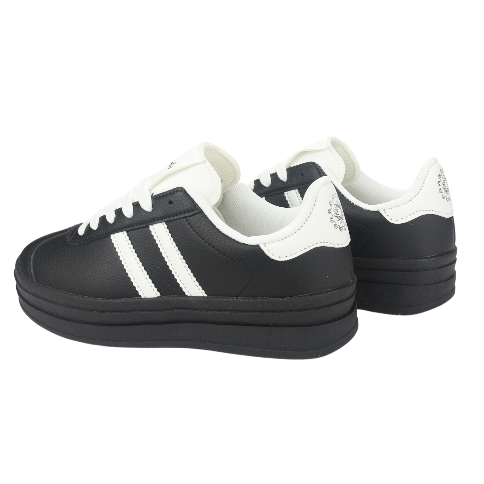 ZAPATILLAS MUJER CHALADA URBANAS NEGRO ANDY-10 - 6