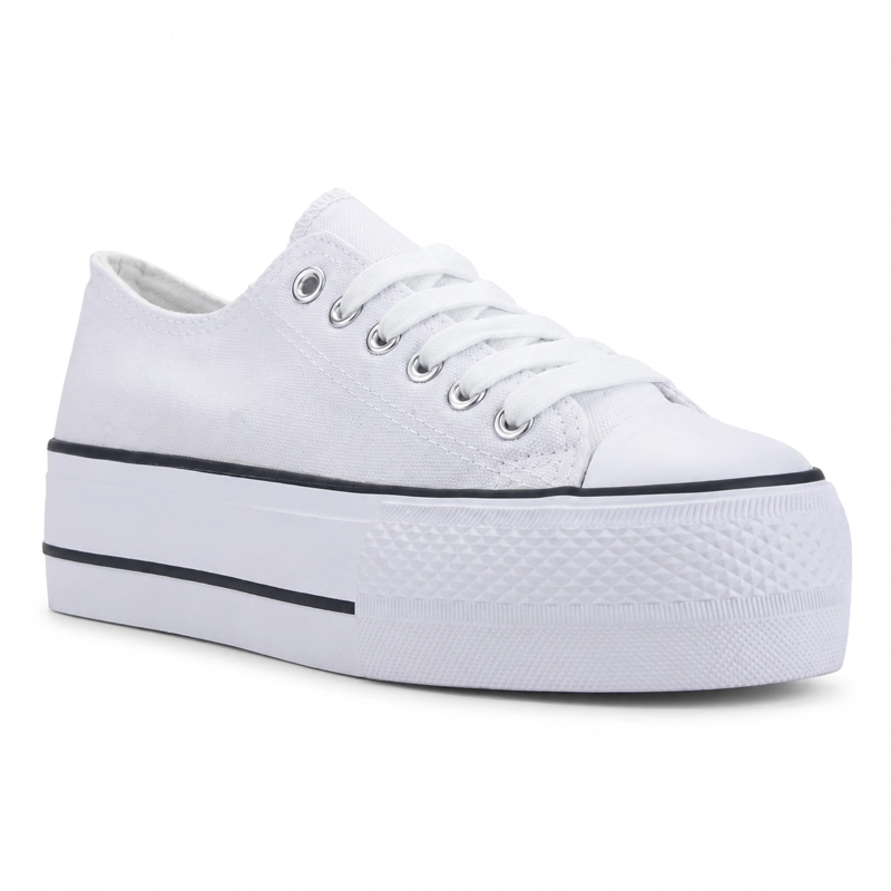 ZAPATILLAS MUJER CHALADA URBANAS BLANCO CRUNI-1 - 3