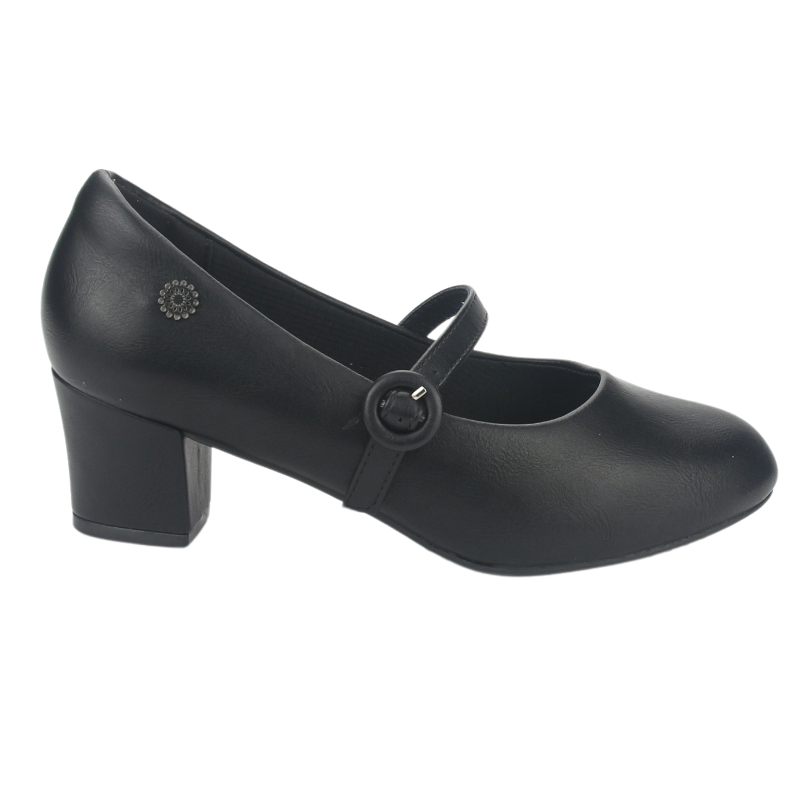ZAPATO CHALADA MUJER FLEXI-51 NEGRO CASUAL - 1